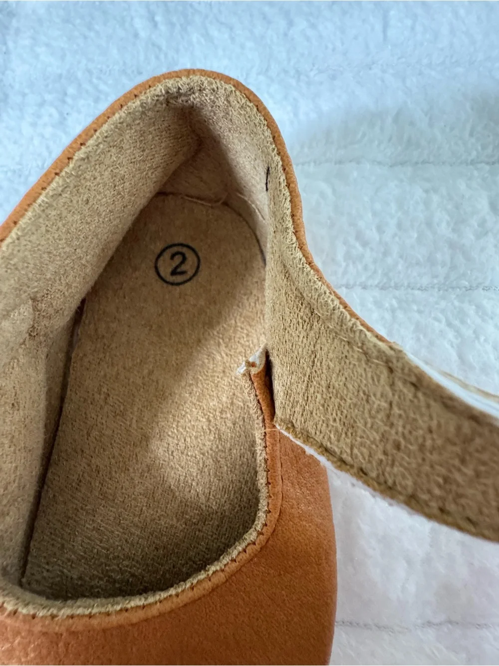 Bundle of baby moccasins, Gold and Brown leather Baby Shoes